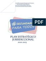 Plan Estratégico 2020-2023 Secundaria Catamarca