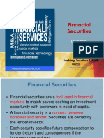 Lec 7 - The Financial Securities