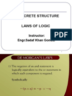 Logic Laws (Week 2)