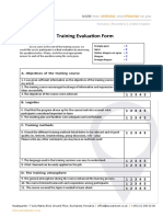 Training Evaluation Form-6