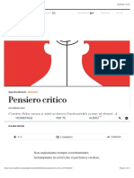 Pensiero Critico Repubblica