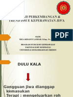 Sejarah Perkembangan Keperawatan Jiwa