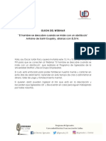 Guion Del Webinar Promocion PDF