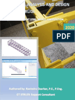 Videos Final Structural Analysis and Design Using GT Strudl