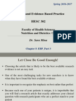 Research and EBP - Chapter 5 - EBP - Part 3