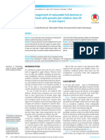 Management of Releasable Full Denture in Patient W PDF