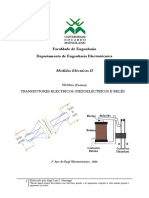 Ficha 6 - Transdutores Eléctricos Piezoeléctricos e Relés