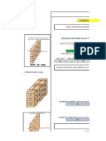 Hoja de Excel para El Calculo de Ladrillos, Bloques y Morteros