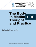 (Philosophy and Medicine 43) Drew Leder (Auth.), Drew Leder (Eds.) - The Body in Medical Thought and Practice-Springer Netherlands (1992) PDF
