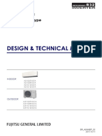 Fujitsu Klima Uredjaj Zidni Inverter Asyg12kgta Aoyg12kgca Design Technical Manual