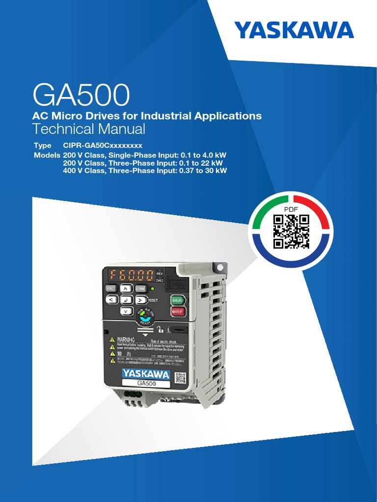 GA500 Technical Manual PDF | PDF | Electrical Engineering ...