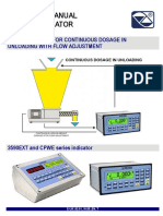 Technical Manual Weight Indicator: E-Lw: Software For Continuous Dosage in Unloading With Flow Adjustment