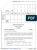 Cbse Class 12 Syllabus 2019 20 English Core PDF