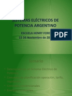 SISTEMAS ELÉCTRICOS DE POTENCIA ARGENTINO