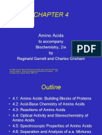 Amino Acids: To Accompany Biochemistry, 2/e by Reginald Garrett and Charles Grisham