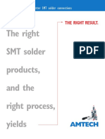 The Right SMT Solder Products, and The Right Process, Yields