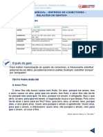 Aula 17 - Coesão Sequencial - Emprego de Conectores - Relações de Sentido