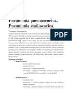 Curs 10. Pneumonie Pneumococica. Pneumonia Stafilococica.