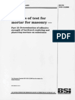 Methods of Test For Mortat For Masonry