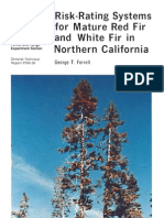 Risk-Rating Systems For Mature Red Fir and White Fir in Northern California