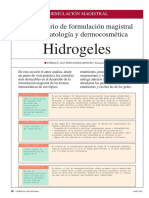 Fabricacion de HidroGeles ELVESIER PDF