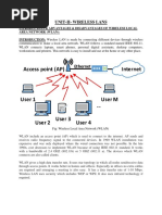 Wlan Introduction & Advantages & Disadvantages & Topologies