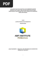 Download ANALISIS FAKTOR-FAKTOR YANG MEMPENGARUHI KETEPATAN WAKTU PELAPORAN KEUANGAN by adee13 SN45624921 doc pdf