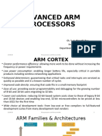 Advanced Arm Processors: Ch. S. V. Maruthi Rao Associate Professor Department of ECE, S. I. E. T