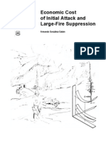 Economic Cost of Initial Attack and Large-Fire Suppression