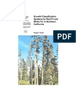 Growth classification systems for red fir and white fir in northern California