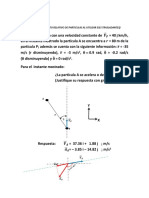 Cinematica. Movimiento Relativo de Particulas Al Utilizar Ejes Trasladantes