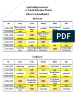 Optimal Scheduling System of Grade 12