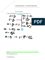 Year 11 Mock Feedback Paper 3 - Weakest Questions: (Edexcel GCSE (9-1) Nov 2018 3H Q14 Edited) y X y 44 X A Find y X 2 A