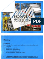 Production Scheduling