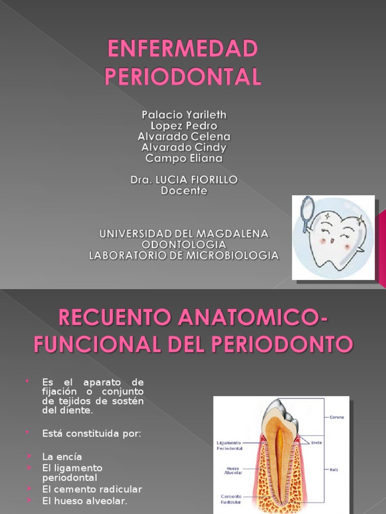 Enfermedad Periodontal | PDF | Inflamación | Las bacterias
