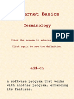 Internet Basics: Terminology