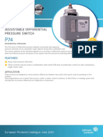 Adjustable Differential Pressure Switch: Penn Commercial Refrigeration