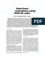 Short-Haul Communications Using NVLS HF