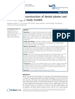 Possibility of Reconstruction of Dental Plaster Cast From 3D Digital Study Models