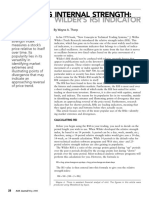 Wayne A. Thorp - Measuring Internal Strength - Wilders RSI Indicator PDF