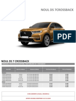 Noul Citroen-DS-7 Crossback Lista de Preturi 12 2019