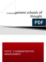 Fayol's Administrative Management