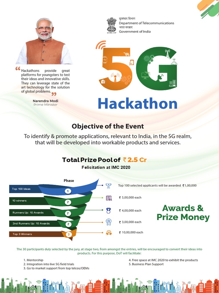 5G Hackathon Brochure | PDF | Business | Economies