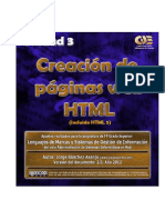 Creacion Paginas Web HTML