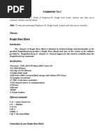 Problem Statement: Aim Theory:: Assignment No-1