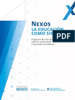 Libro Nexos - La Educacion Como Sistema PDF