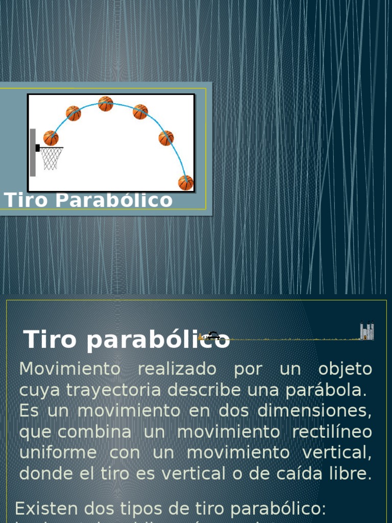 Tipos de Tiro Parabólico: Horizontal y Oblicuo | PDF | Masa | Filosofía ...