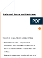 Balance Scorecard Pantaloon Retail PDF