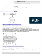 Fig. 130: Measuring Diameter of Cylinder Head Bolt