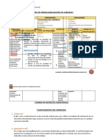 Cuadro de Operacionalización de Variables